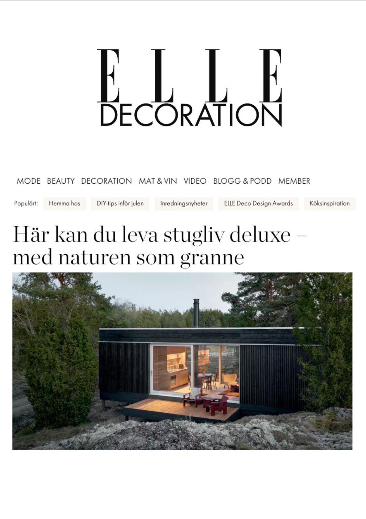 Landet, Designer Cabins In The Swedish Archipelago Vasterljung Ngoại thất bức ảnh